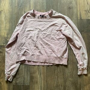 Size Large VanillaStar Pink Long-sleeve Shirt